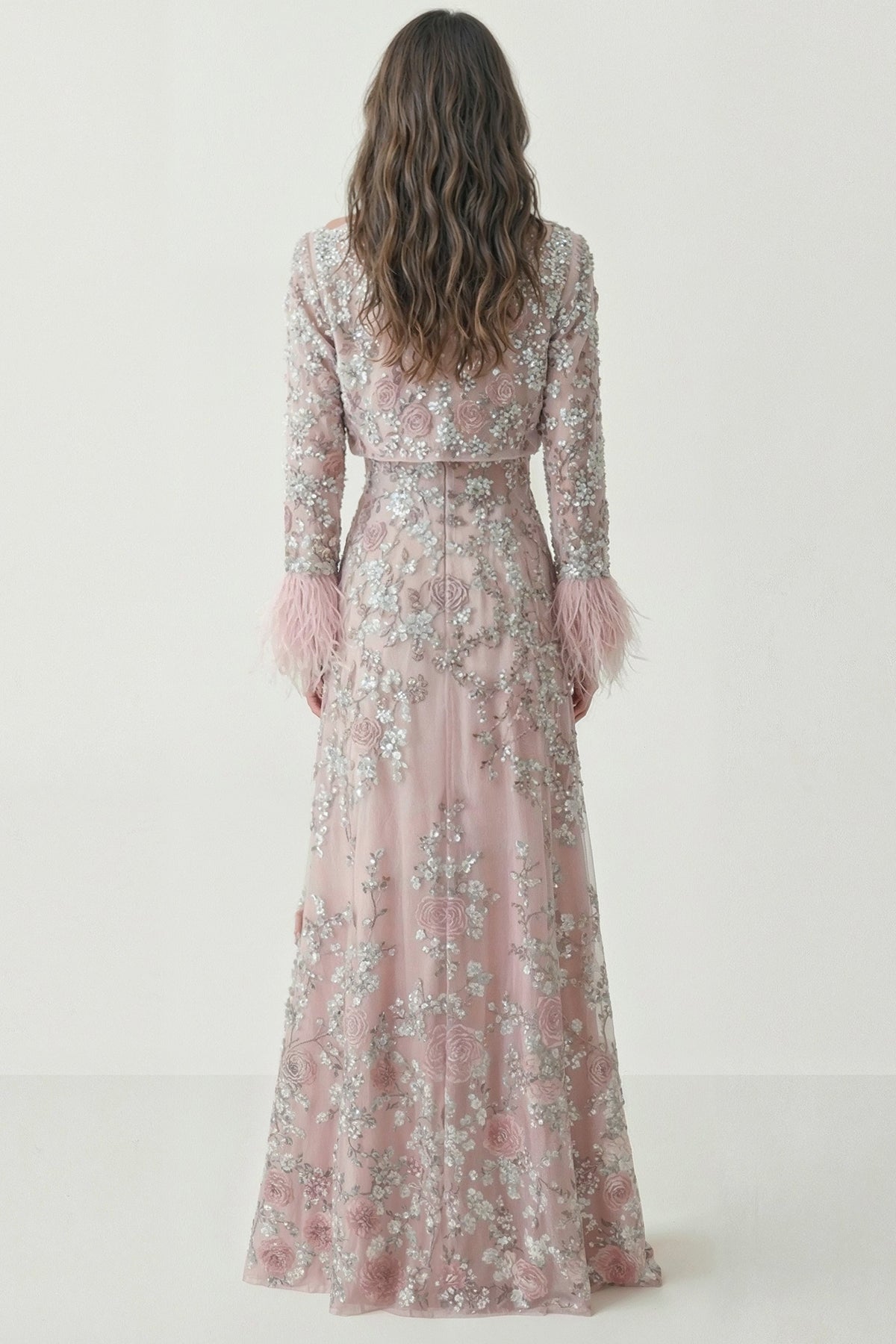 ROSE HALO (Dusty pink)