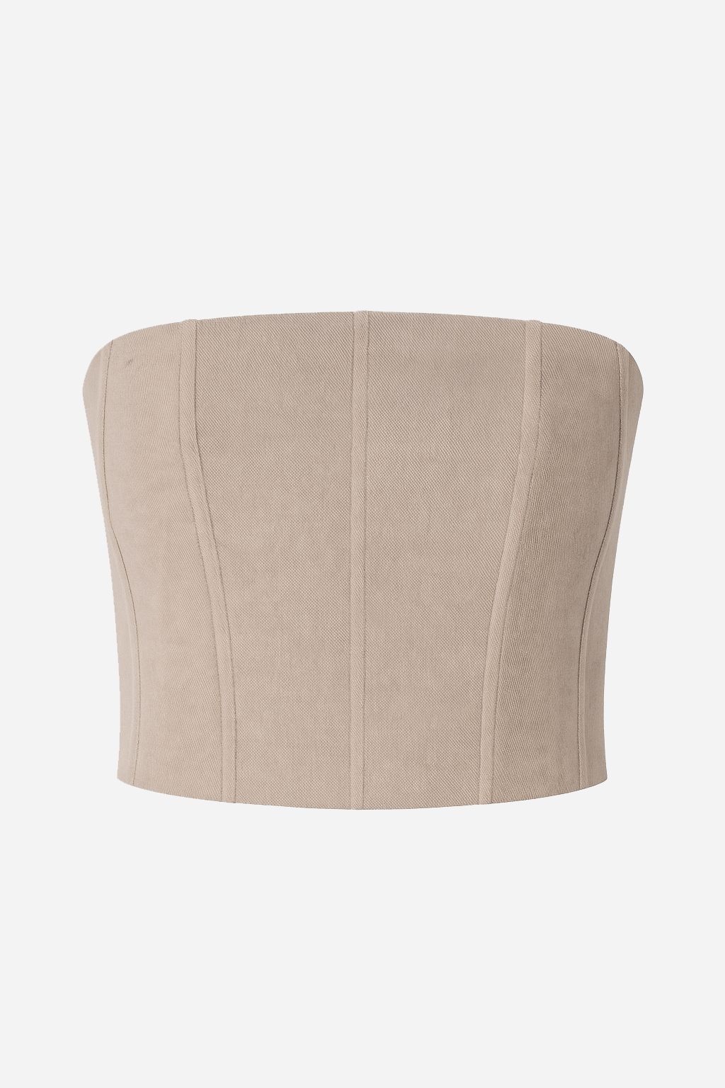 Barrage Paris Sculpted Corset Top in Taupe